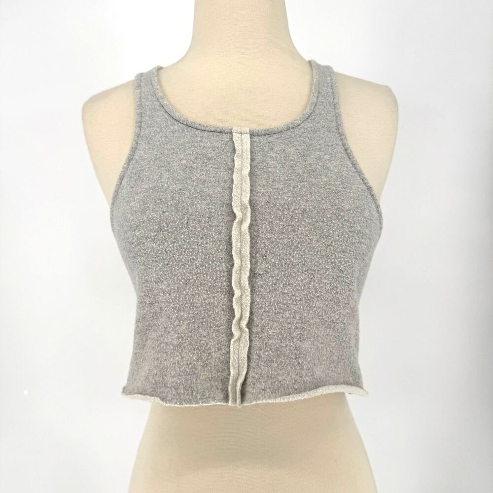 Urban Outfitters Out from under sweatshirt material gray tank medium - Picture 2 of 7